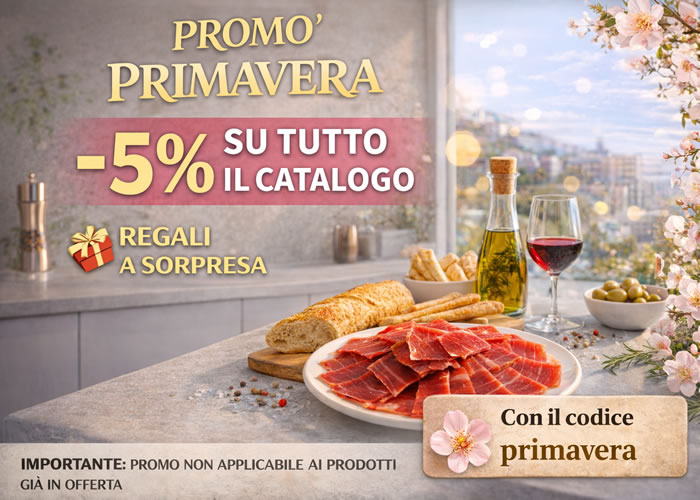 Promo Primavera Prosciutto Iberico Pata Negra