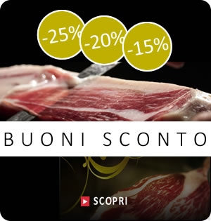 Buoni sconto per il prosciutto pata negra