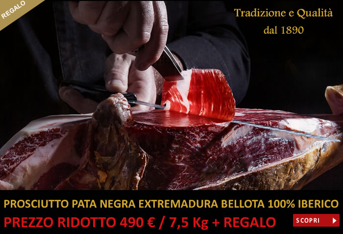 Promo sconto prosciutto pata negra