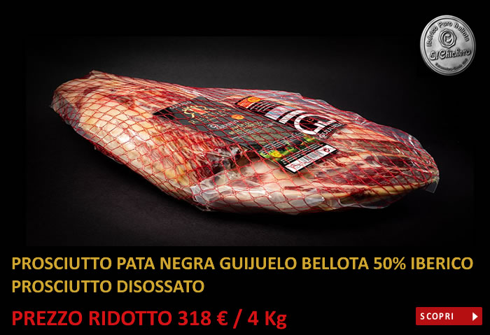 Promozione prosciutto iberico pata negra