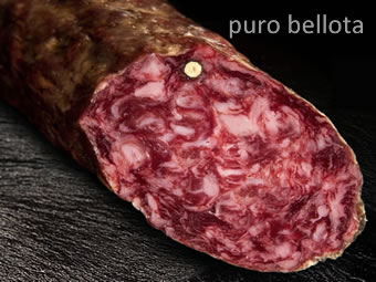 Salchichon Salame Iberico Puro Bellota